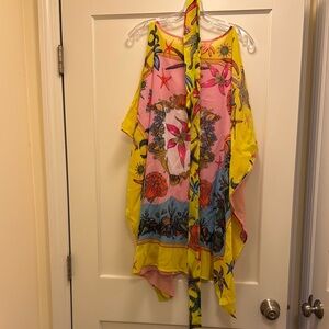 Versace Tresor de la Mer Silk Cover Up Tunic